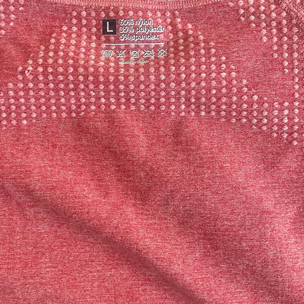 Cropped workout top